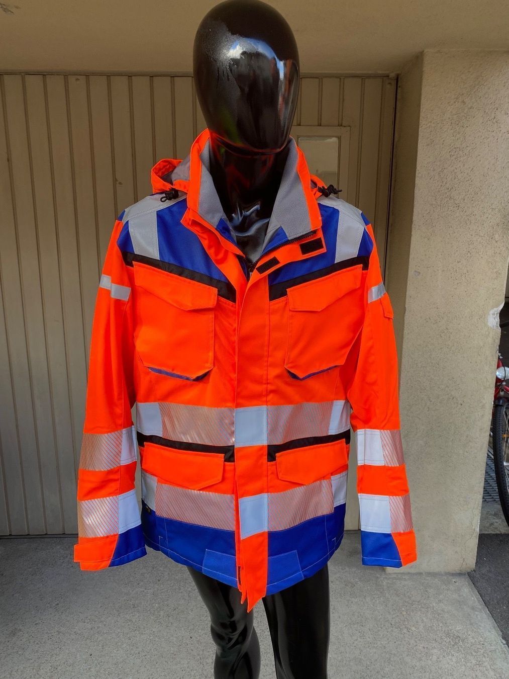 Giacche: Warnschutz-Jacke Sicherheitsbekleidung – Nuovo e nell'imballaggio originale da Winterthur venduto da sutti02