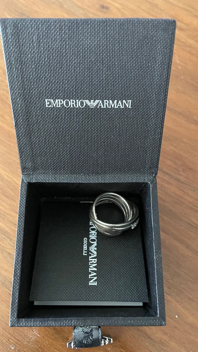 Armani Anelli: Emporio Armani Ring – Usato da Oberwil BL venduto da J.L. 5