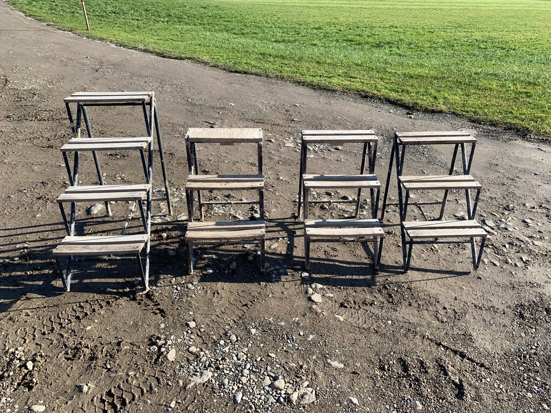 Scale: 4 x Leiter, Gipserleiter, Bockleiter – Usato da Hausen am Albis venduto da toppreis05