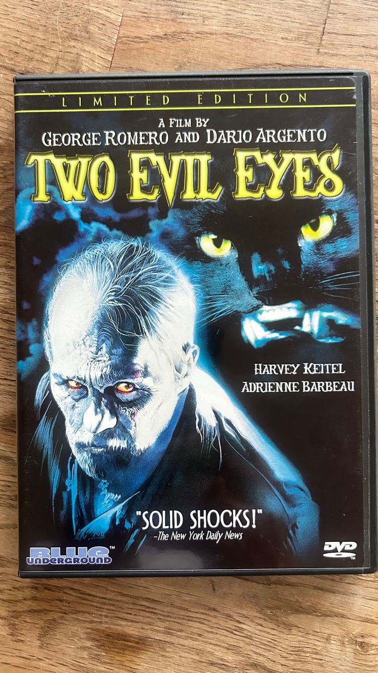 Tous les DVDs: Two Evil Eyes - Uncut (codefree) – D'occasion à Lugano par bad_2t9b
