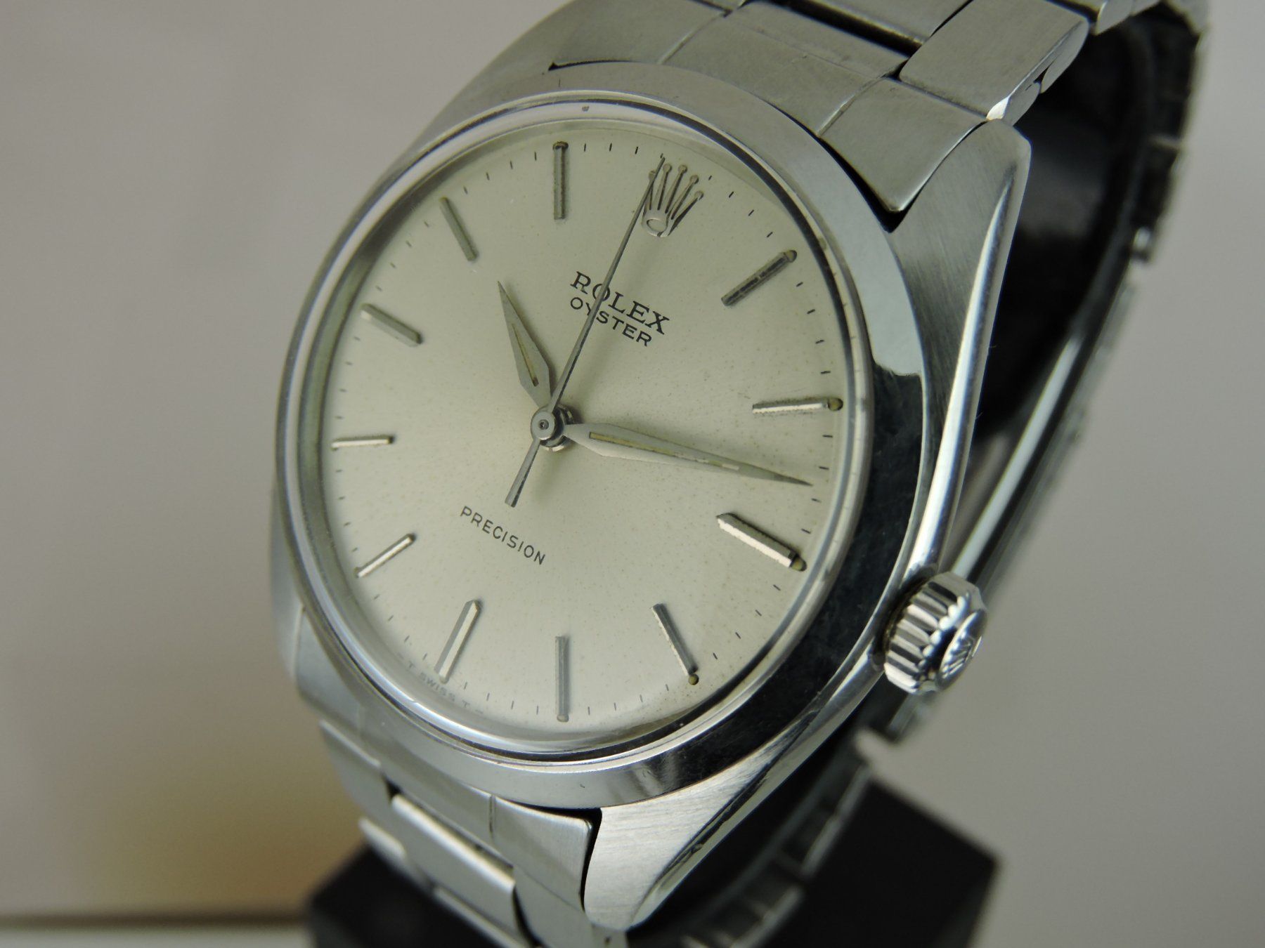 Rolex Orologi: 1966 Rolex Oyster Precision 36mm Oversize 6424 - Serviced – Usato da Bern venduto da Vintage-Oyster 4