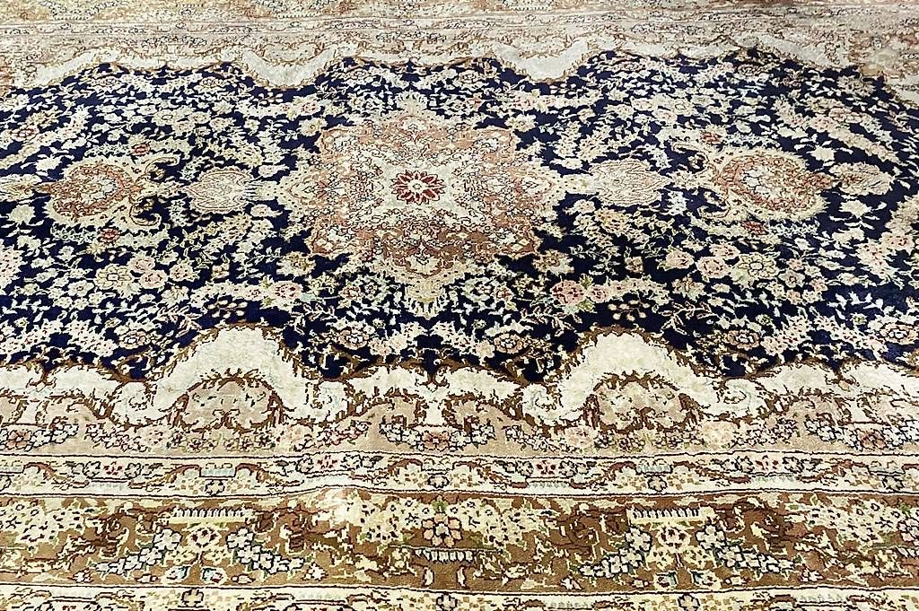 Tappeti: Seidenteppich - Türkischer Hereke Teppich aus Seide – Usato da Ballwil venduto da ClassicGallery 4