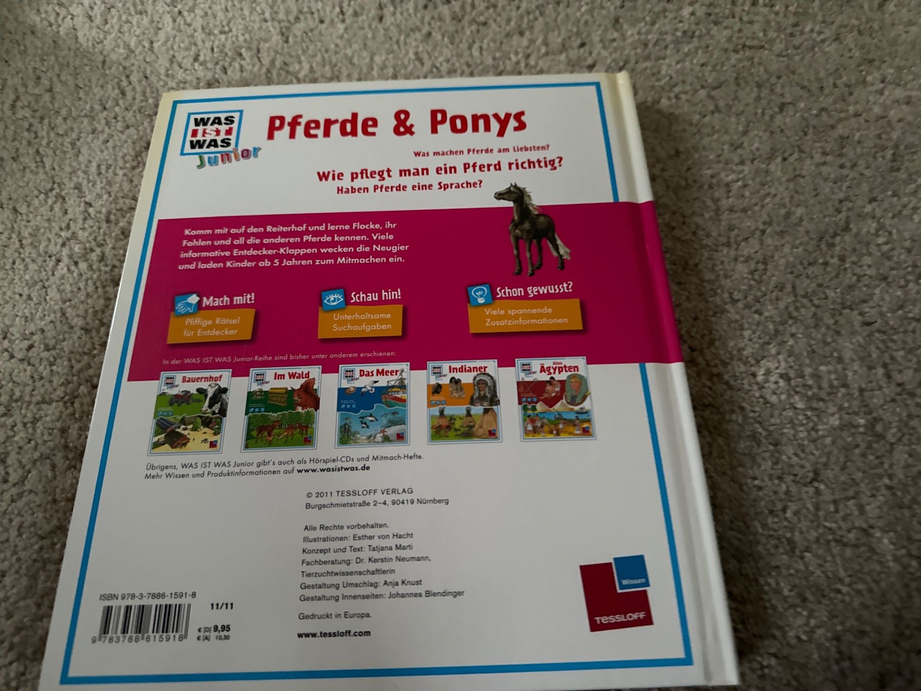 Bücher: Buch was ist was Junior Pferde und Ponys – Neu (gemäss Beschreibung) aus Oberweningen von Ardnas89 6