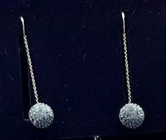 Swarovski Ohrringe hellblau