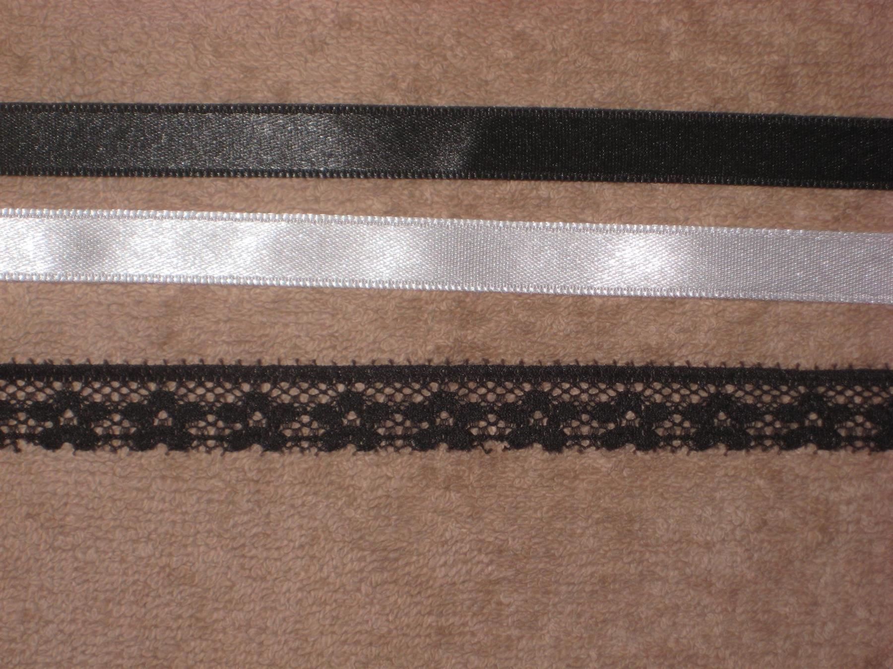 Nastri decorativi: Bändeli-Set 6 Bändeli schwarz/weiss – Nuovo e nell'imballaggio originale da Füllinsdorf venduto da Schlupp 2