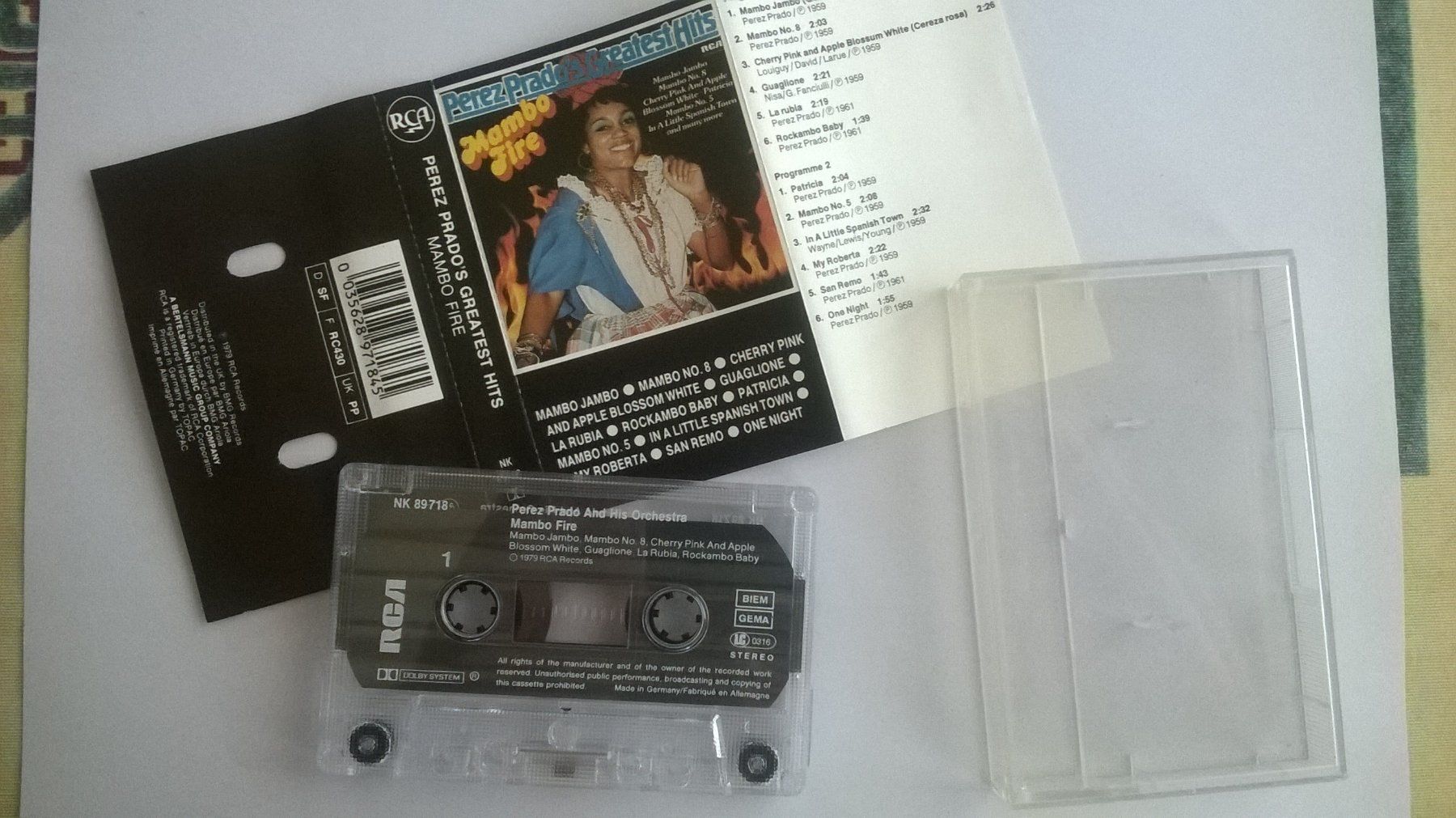 Cassettes audio: Cassette audio Mambo Perez Prado's 1979 – D'occasion à Fontainemelon par cathare67 1