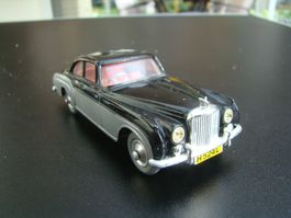 Corgi Bentley Continental Sports saloon schwarz silber rar
