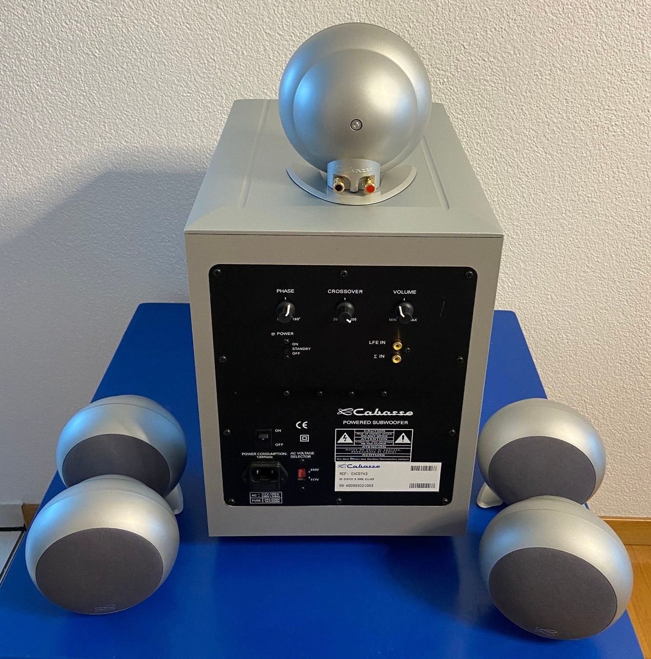 Cabasse Casse acustiche: Cabasse XO Speaker System Silver Speaker – Usato da Würenlos venduto da Retro-HiFi 2