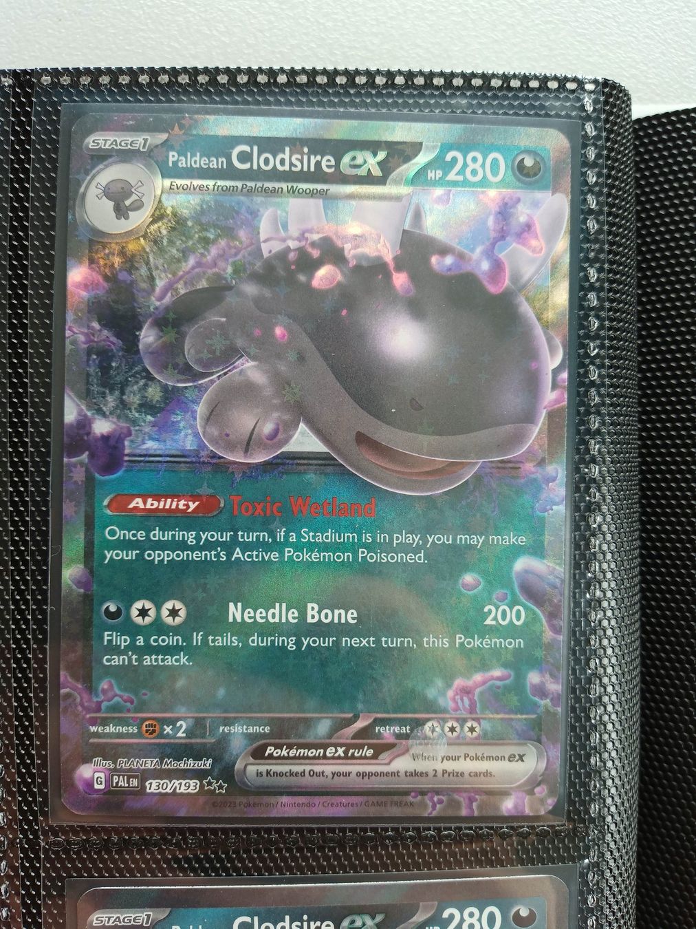Pokémon Sammelbilder & Trading cards: Paldean Clodsire ex – Gebraucht aus Altstätten SG von GGsGameshop