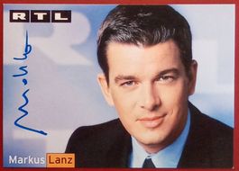 Markus Lanz Autogramm signiert Foto 10x15cm