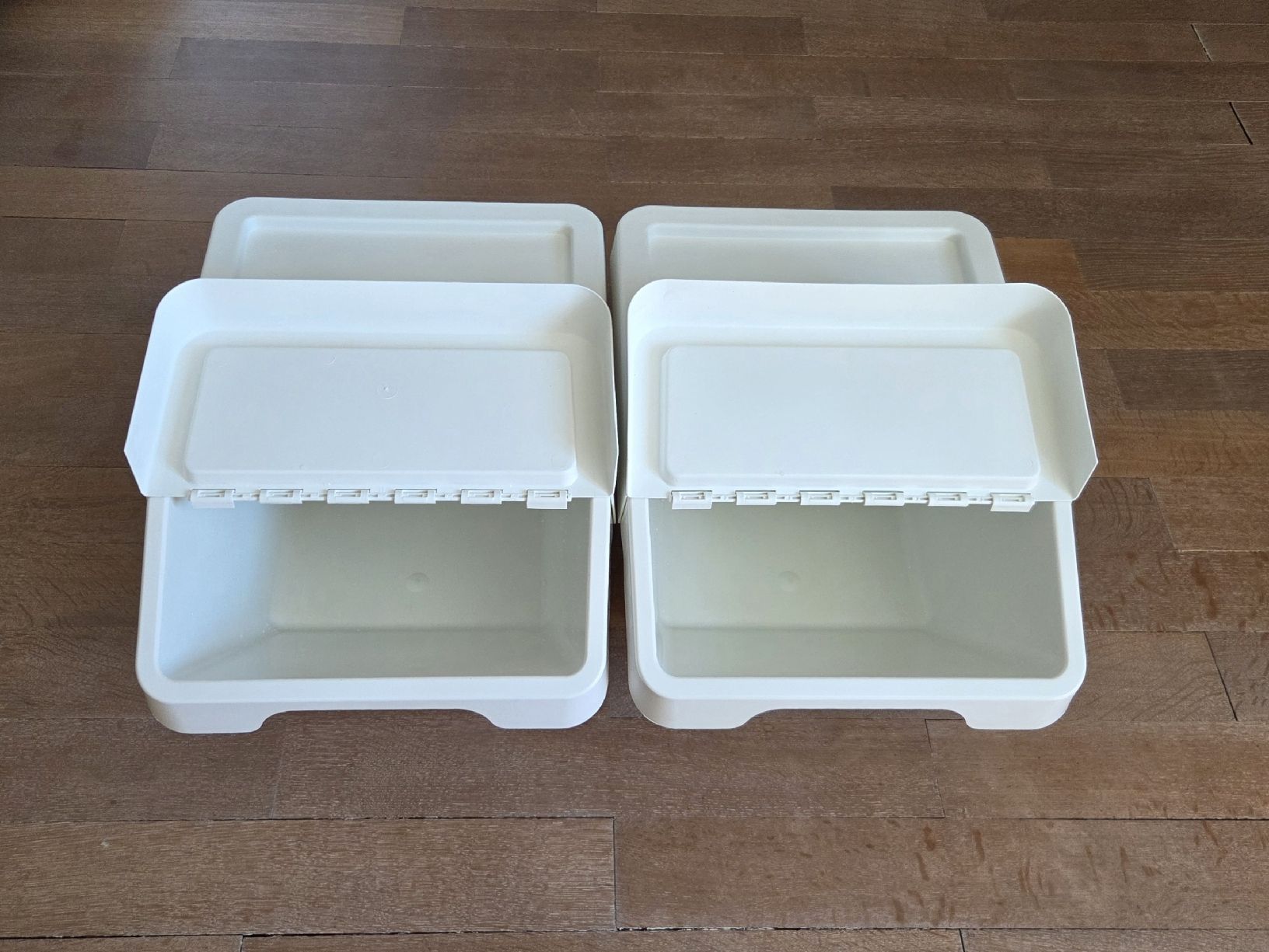 Ikea Contenitori & Simili: 2x IKEA SORTERA Sortierbehälter 37 I mit Deckel – Usato da Sursee venduto da paedi20 1