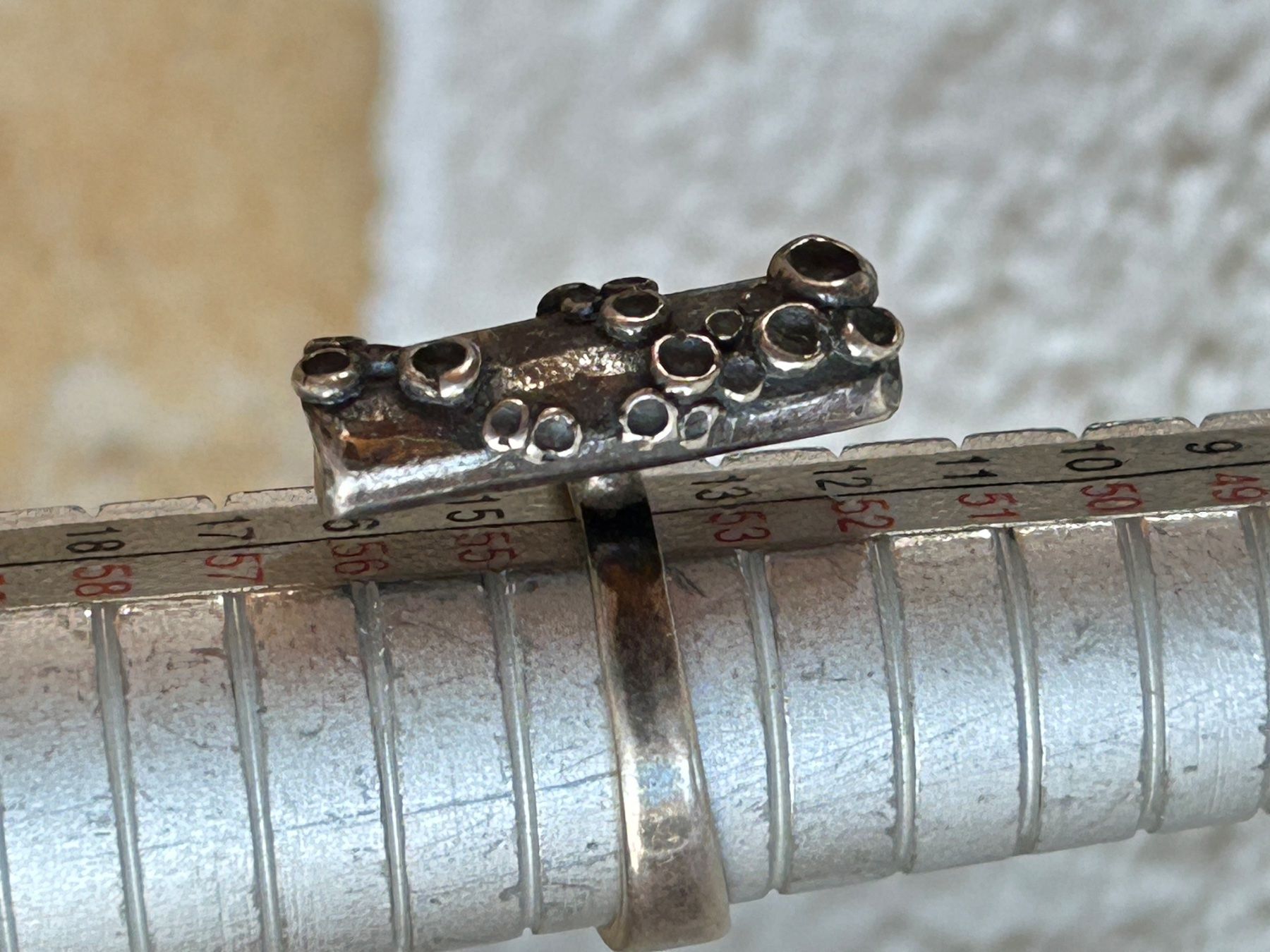 Anelli: Silberring Unikat "BUBBLE ARTIST" 53 – Usato da Laufen venduto da Bellebellezza 6