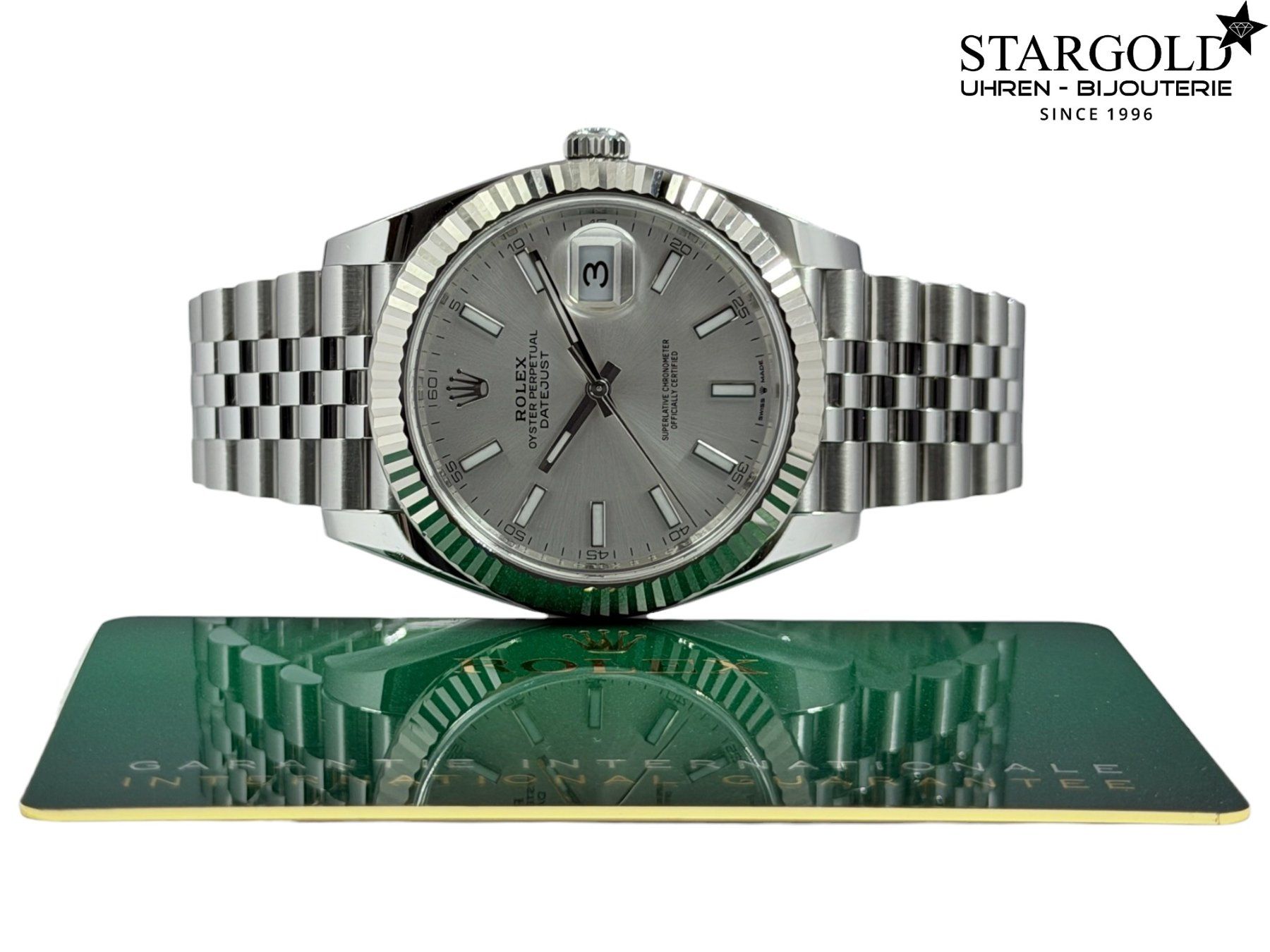 Rolex Uhren: Rolex Datejust 41 Silber - 126334 – Gebraucht aus Zürich von Stargold-Uhren 9