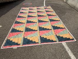 Kilim 368x260cm Baumwolle Ikea gewaschen NP 350.- Wie Neu