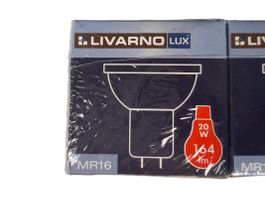 LIVARNO Halogenlampen zwei Stück
