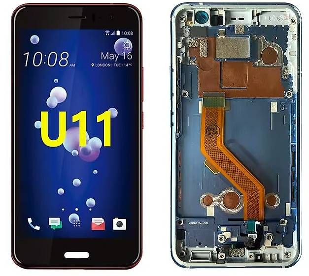 HTC Handys / Smartphones: HTC U11 LCD Ersatzdisplay mit Rahmen – Neu (gemäss Beschreibung) aus Herzogenbuchsee von DC_1978