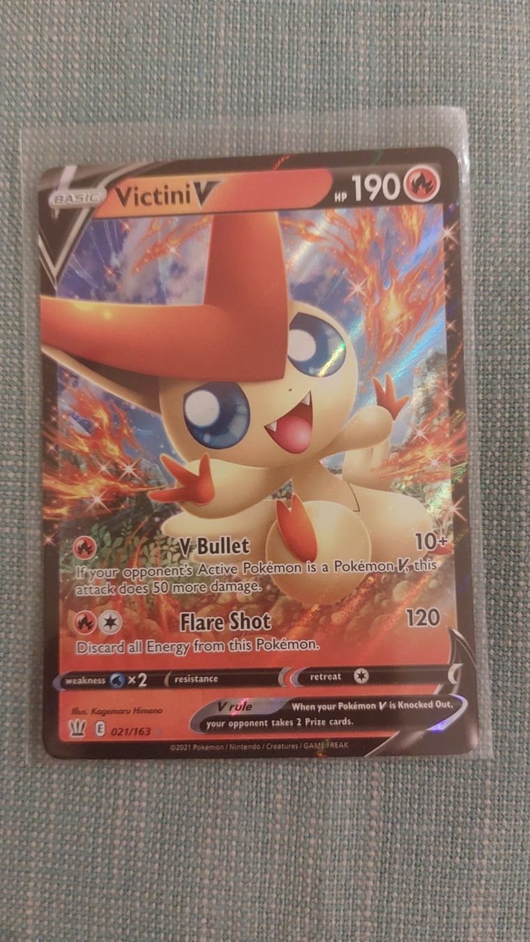 Pokémon Carte collezionabili: Victini V Battle Styles – Nuovo (secondo la descrizione) da Bellinzona venduto da Pagur