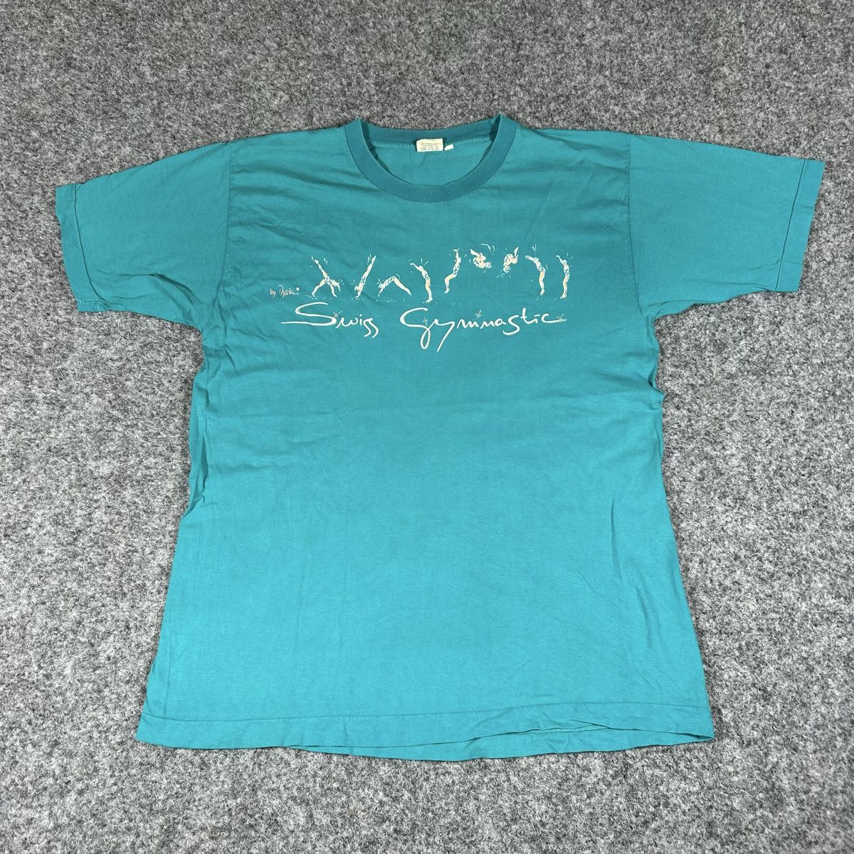Switcher T-shirt: 1980 gym shirt – Usato da La Sagne NE venduto da Matlasape 1