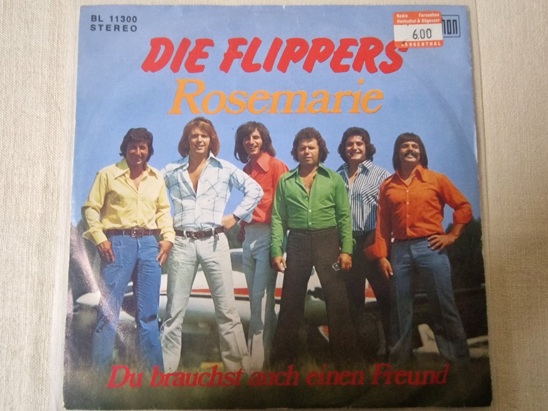 Dischi in vinile: Die Flippers Single – Rosemarie – Usato da Root venduto da atelier22 1