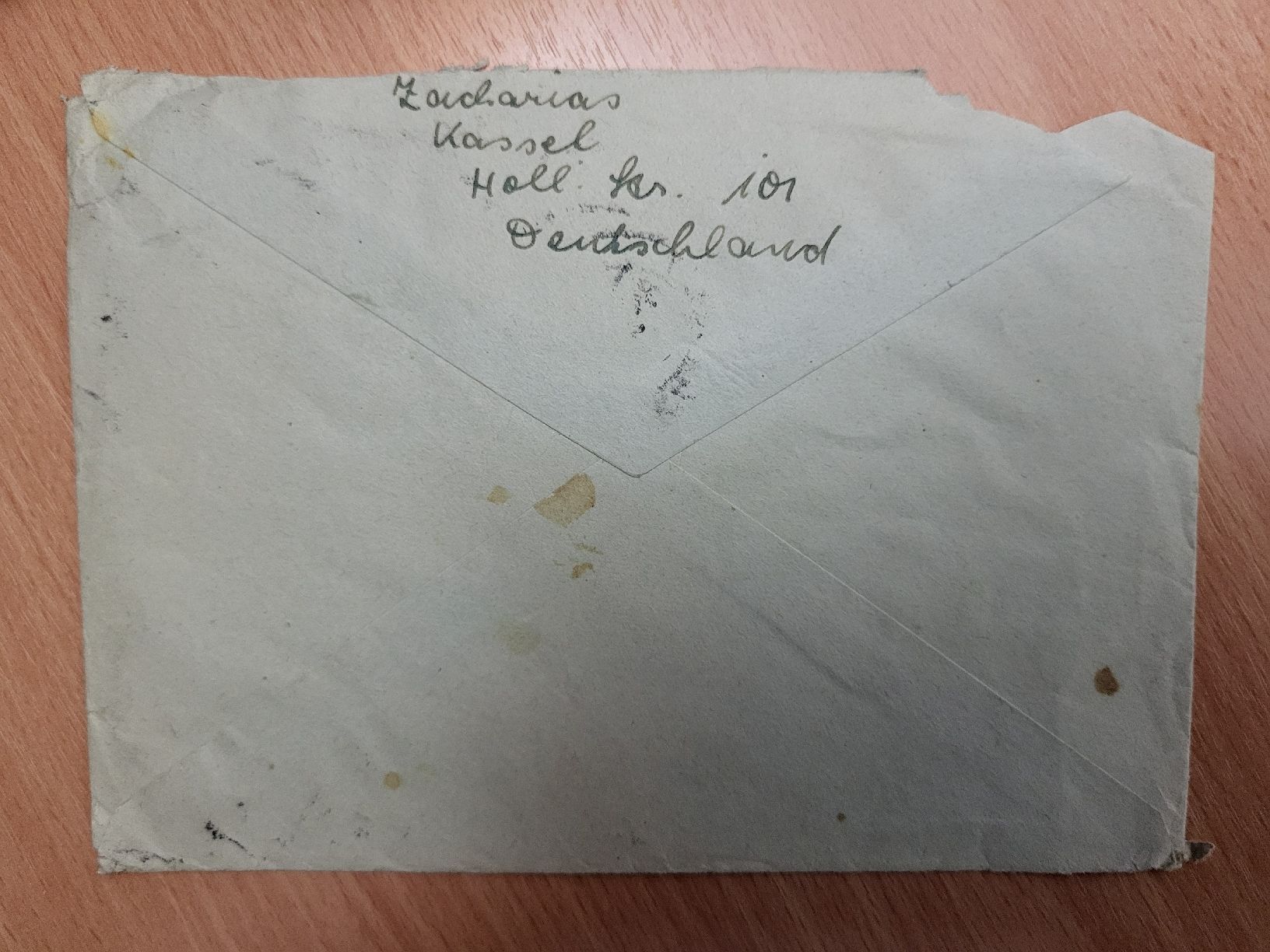 Tous les timbres: 1952, Brief nach Winterthur von Kassel – D'occasion à stäfa par brandy66 2