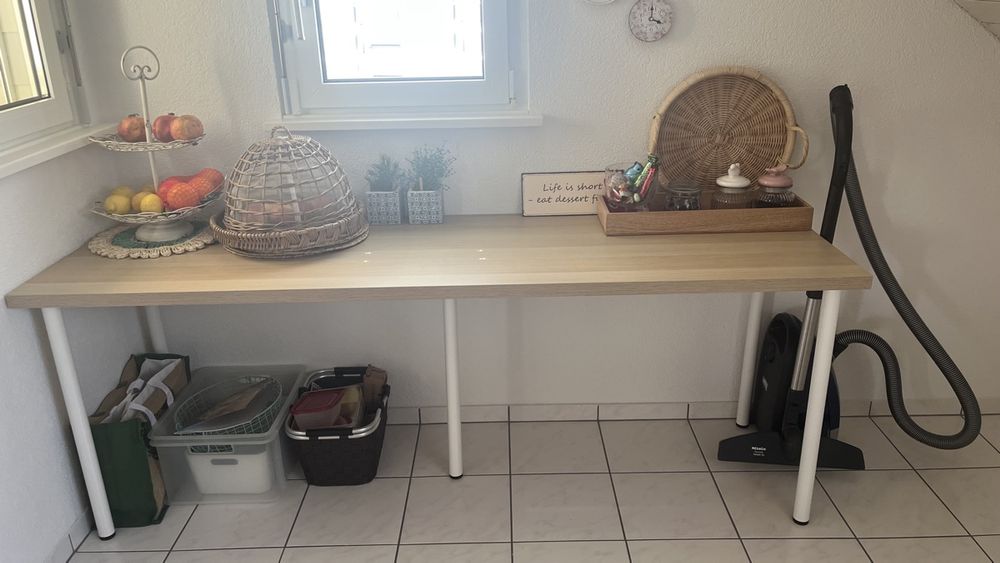 2 Meter Adils Tischplatte von Ikea (Neu (gemäss Beschreibung)) in St ...