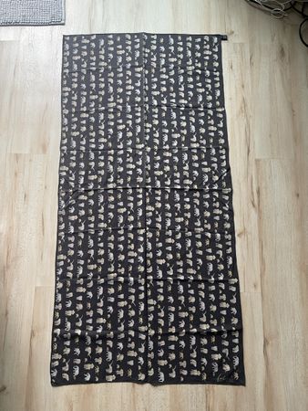 "Fabric Frontline Zürich", vintage bon état Echarpe pur soie