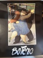Botero Tanzendes Paar Druck guter Zustand 40x60cm