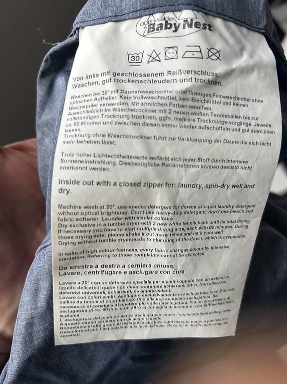 Sacs de couchage: Lammy Babynest Daunensack – D'occasion à Zürich par inf_x9lr 1