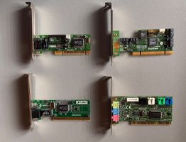 Promise TX4310, Creative Sound Blaster CT5807, 2 NIC Realtek