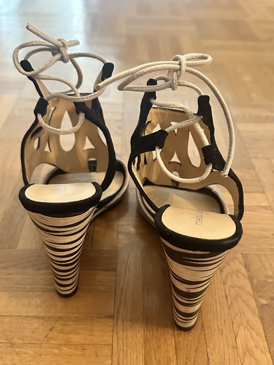 Damenschuhe: High Heels mit Zebramuster – Neu (gemäss Beschreibung) aus Bern von ambeck 1