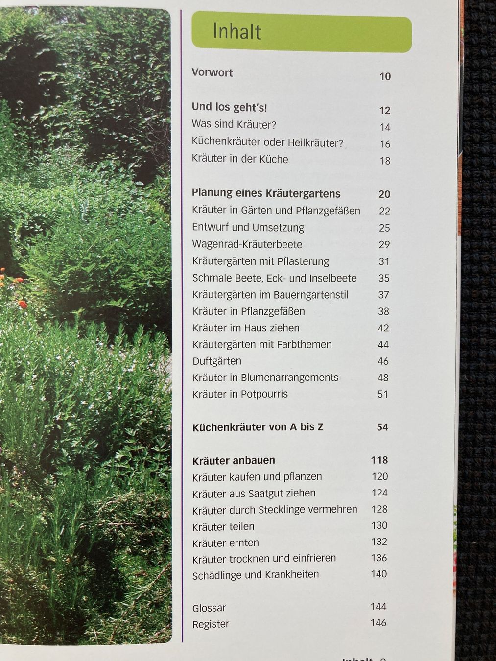 Libri: Der perfekte Kräutergarten, Kräuter – Usato da Baden venduto da Yoyo1 1