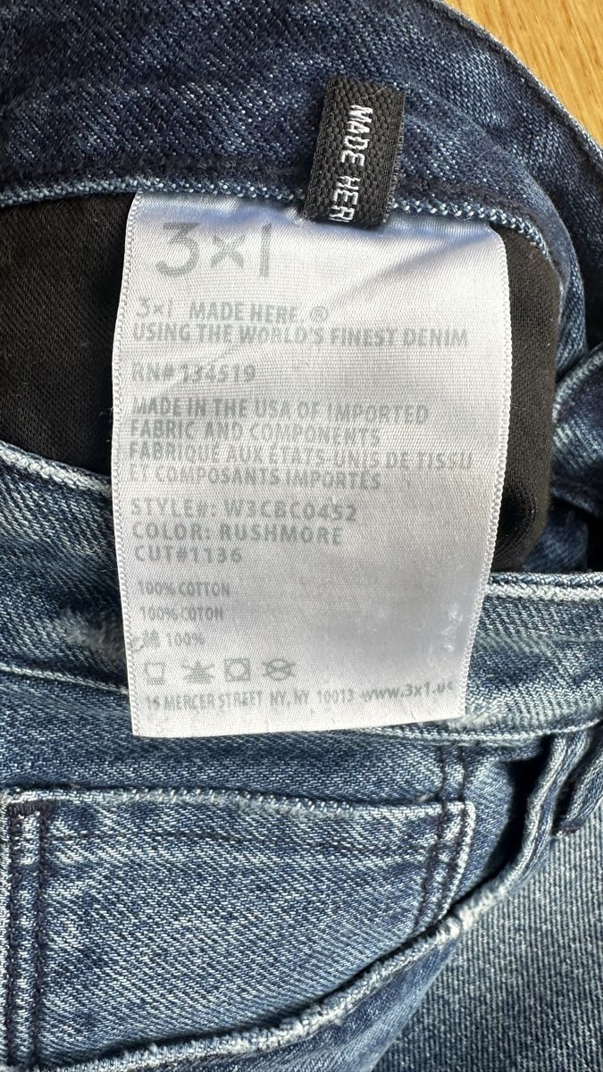 Jeans: 3x1 Denim Jeans Size 27, Distressed Hem – Usato da Luzern venduto da ida_hv2y 1