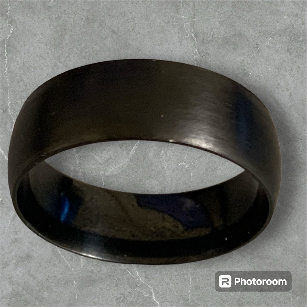 Ringe: Schwarzer Ring TITANIUM – Neu und originalverpackt aus Malters von Dom55