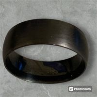 Schwarzer Ring TITANIUM