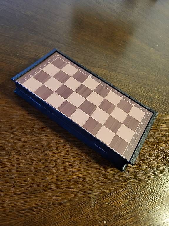 Giochi: Reiseschach klappbar 20x20cm Kunststoff – Usato da Buchrain venduto da bux02 2