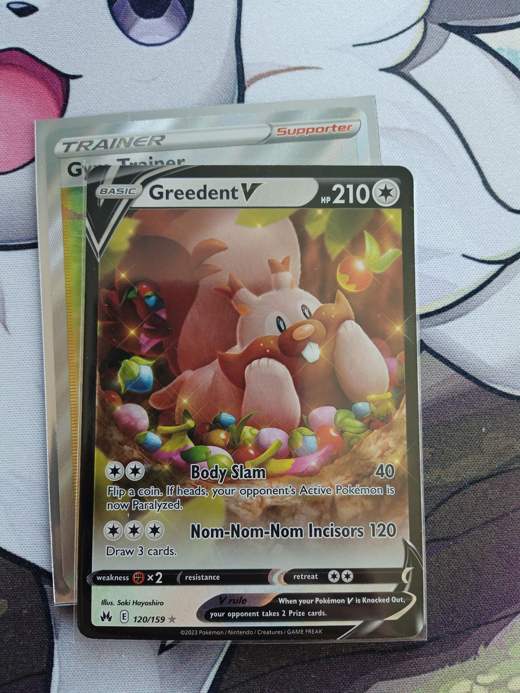 Pokémon Carte collezionabili: Greedent V – Usato da Altstätten SG venduto da GGsGameshop