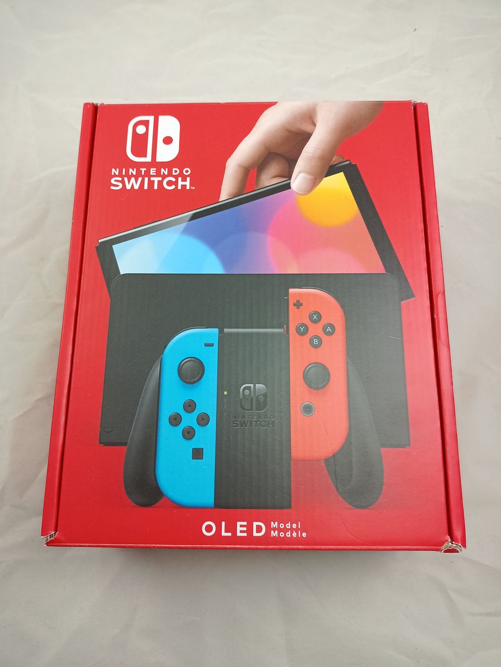 Konsolen: Nintendo Switch Oled Neon Blau/Rot mit – Neu (gemäss Beschreibung) aus Buchs AG von SellAndBuyX
