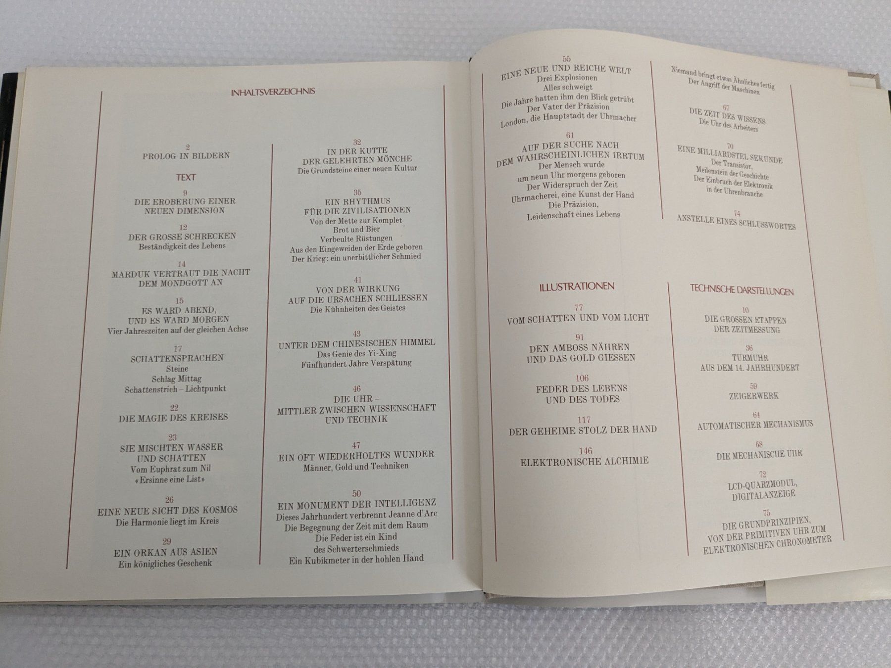 Libri: Die Geschichte der Zeitmessung Buch, Schweizer Verlag, 1979 – Usato da Weinfelden venduto da blaukreuz_brocki_TG 3