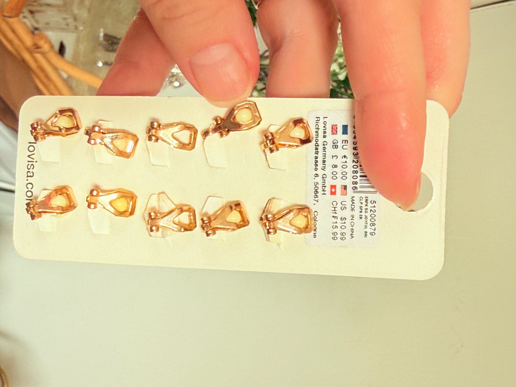Orecchini pendenti & Orecchini a lobo: Boucles d'oreilles clips Lovisa - 5 PAAR – Nuovo (secondo la descrizione) da Genève venduto da AGBERG 5