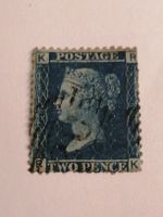 Two Pence Blue 1855 