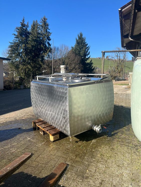 Milchtank mit Kühlaggregat 750l | Kaufen auf Ricardo