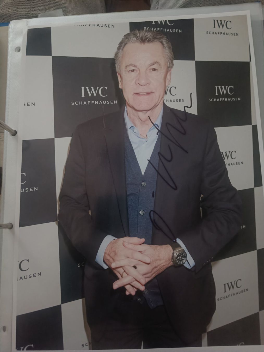 Autographes: Ottmar Hitzfeld - handsigniert - 20x30cm – D'occasion à Menziken par Artographs