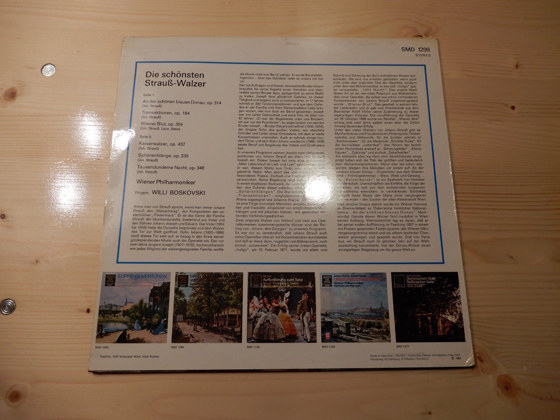 Dischi in vinile: Die schönsten Strauss-Walzer – Usato da Erstfeld venduto da Mario_boe0 1