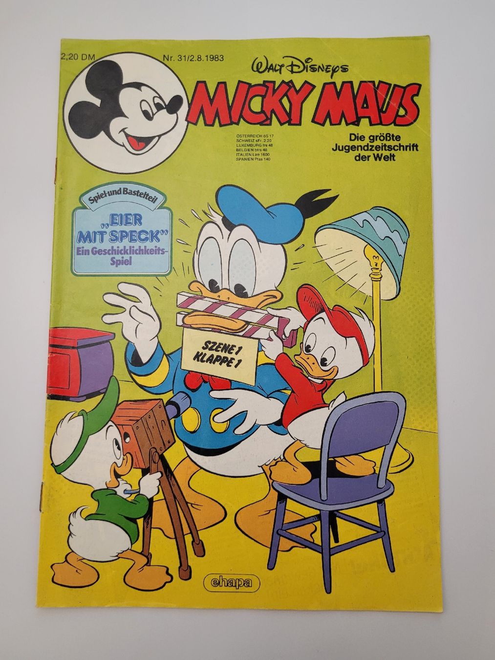 Fumetti: MICKY MAUS HEFT Nr. 31/1984 – Usato da Zumikon venduto da tho_9zm8