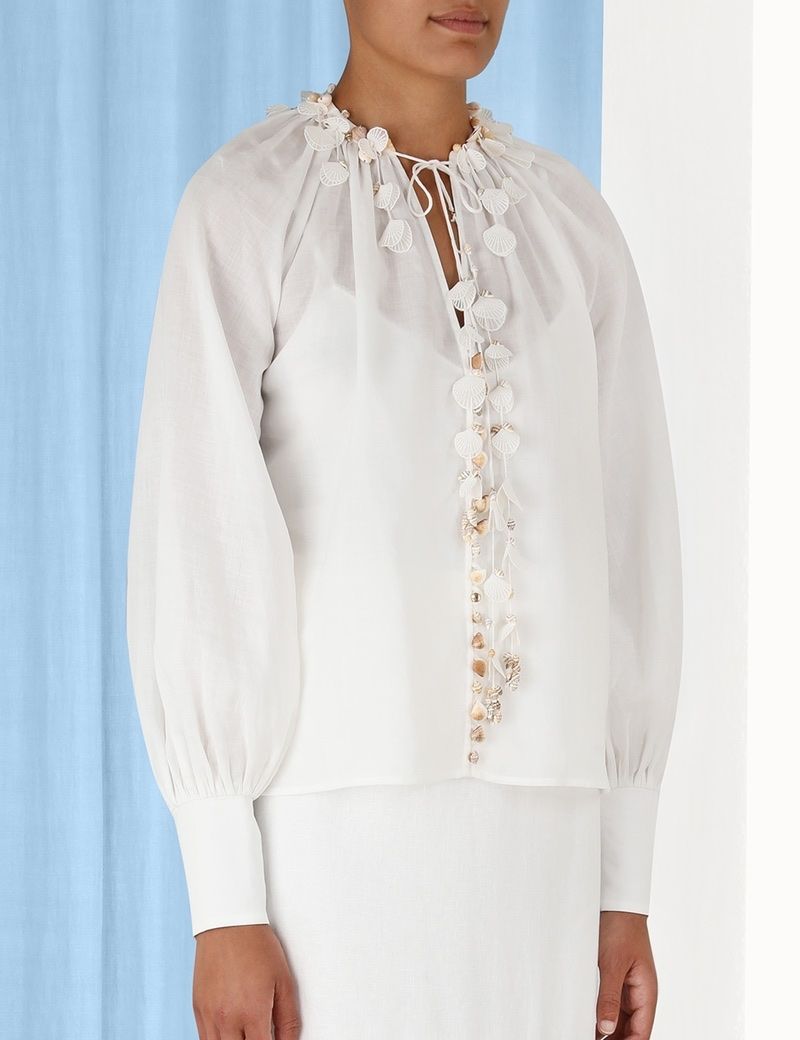 Zimmermann Camicette: Zimmermann Elegant White Blouse – Usato da St.Josefen venduto da lop_lh8d