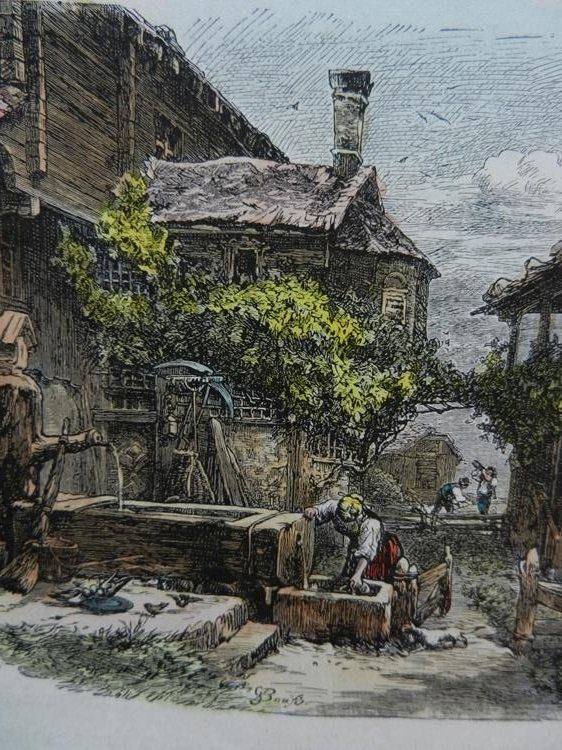 Incisioni: Sachseln koloriert – Usato da Risch venduto da Rischli15 4