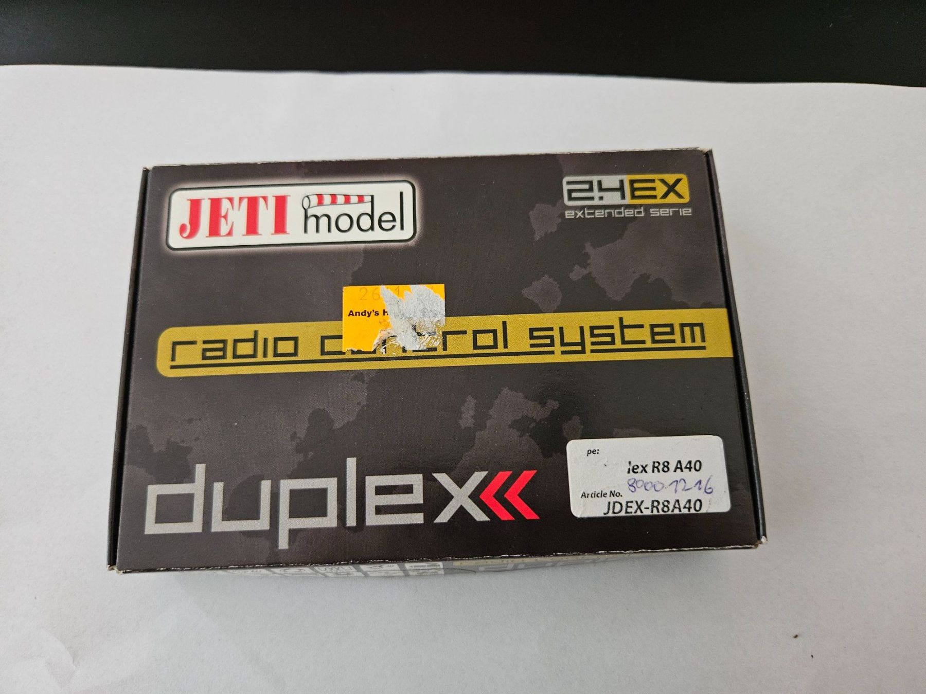 Jeti Ricevitori: Jeti Empfänger Duplex R8 A40 – Usato da Seon venduto da Mangofruit 2