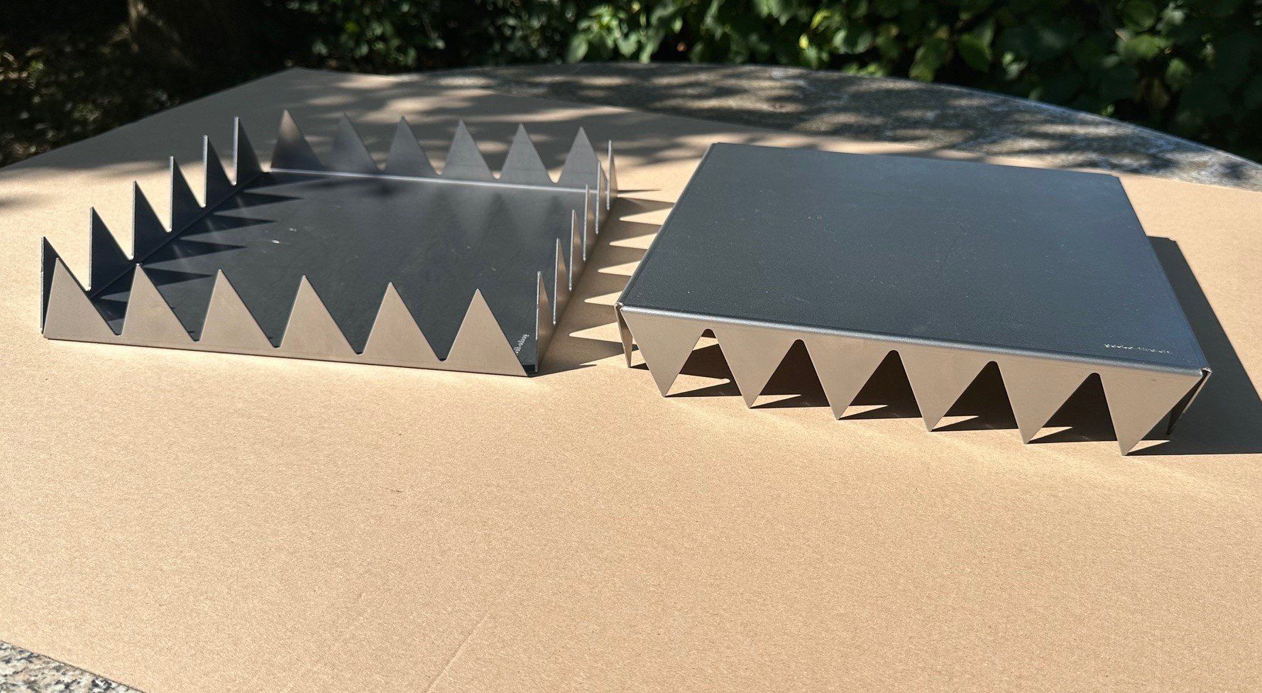 Rivestimenti per pavimenti: Garten - Trittplatte aus rohem Stahl – Nuovo (secondo la descrizione) da Solothurn venduto da carysheetmetal_ag 3