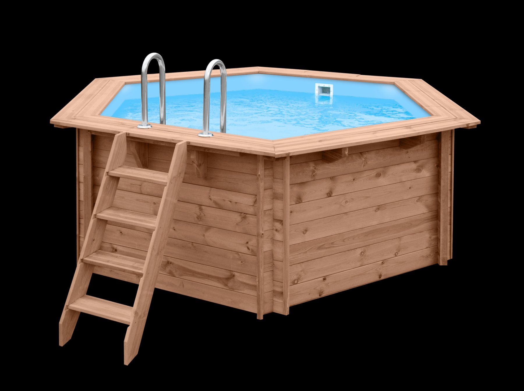 Piscine: Pool Mambo Beach 355 cm aussen 6-eckig – Nuovo e nell'imballaggio originale da Diepflingen venduto da Der_billige_max