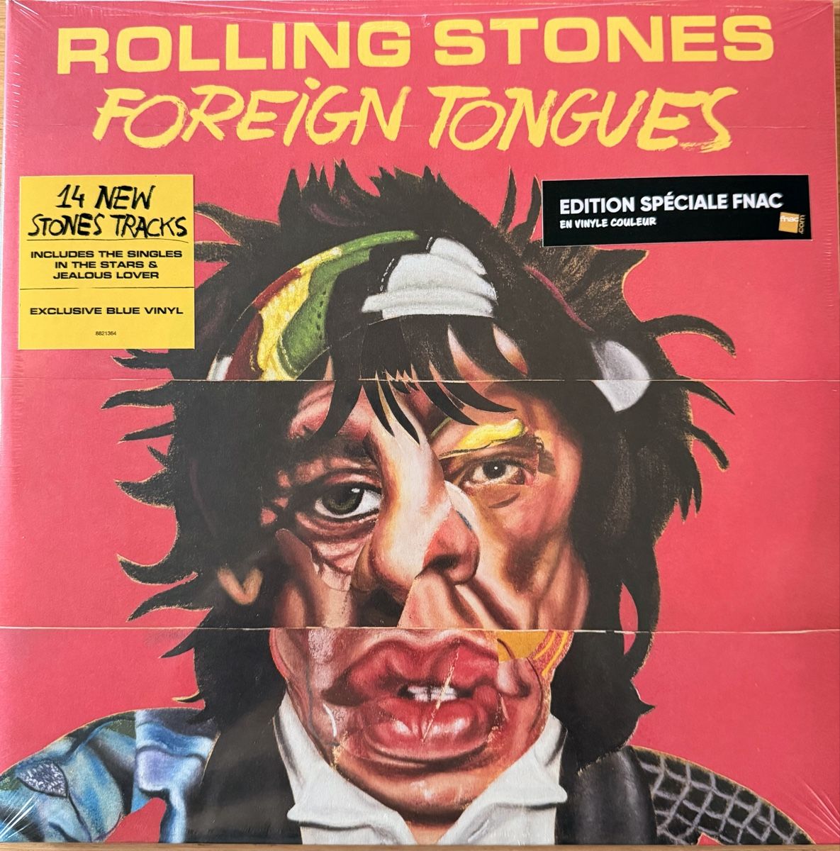 Dischi in vinile: ROLLING STONE FOREIGN TONGUES DOUBLE BLUEVINYL – Nuovo e nell'imballaggio originale da Lausanne venduto da davzic